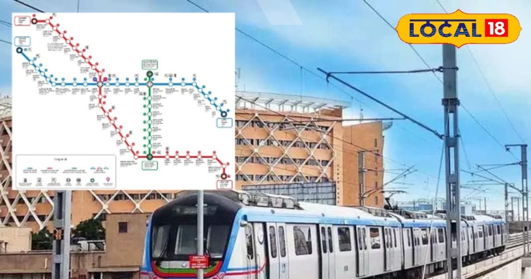 हैदराबाद मेट्रो की लाइव ट्रेन जानकारी अब गूगल मैप्स पर उपलब्ध.