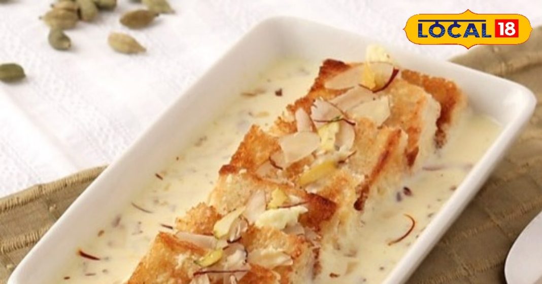 एक बार चखा तो भूल नहीं पाओगे! केसरिया रबड़ी में डूबा सुनहरा ब्रेड, अलीगढ़ की ये शाही मिठाई बनी सबकी फेवरेट