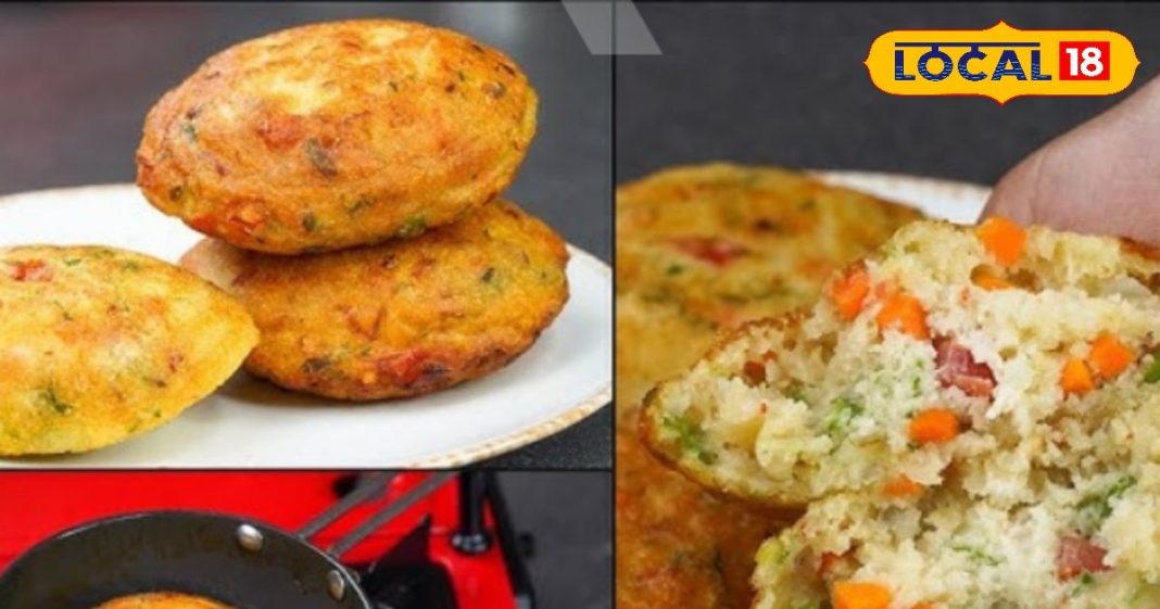 Bun Dosa Recipe | Suji Bun Dosa | Instant Breakfast Recipe | Easy Dosa Recipe | Quick Morning Recipes | Suji Dosa Recipe