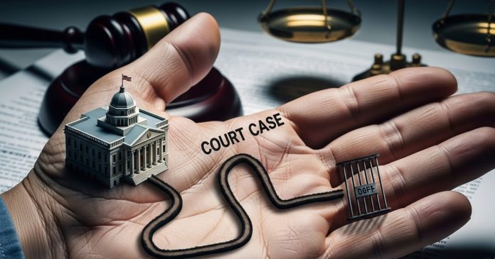 Jail Jane Ki Rekha in hand | prison court case