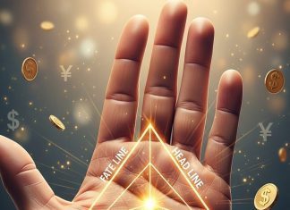 Money Triangle Lucky Sign In Palmistry | palmistry lucky sign money triangle benefits | money triangle ka matlab kya hota hai | आपके हाथ में है मनी ट्रायंगल का शुभ निशान, तो कम आमदनी में भी बन जाएंगे करोड़पति! लेकिन लगता है इतना समय