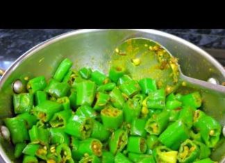 मिर्ची के टिपोरे रेसिपी राजस्थान स्टाइल स्वादिष्ट और आसान तरीका.