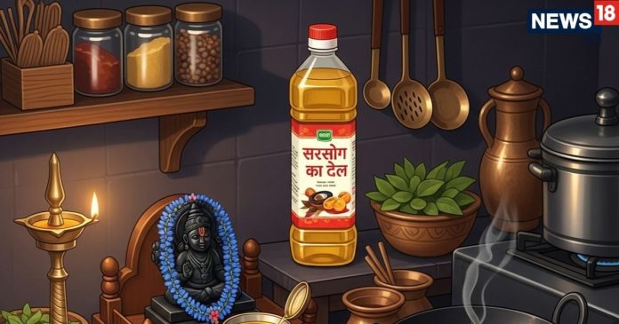 Shani dev on shaniwar Should sarso ka tel be used