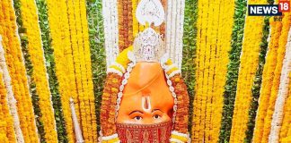 Shree Shiddh Khedapati Hanuman Mandir | history Khedapati Hanuman Temple | खेड़ापति हनुमान मंदिर में शिला पर लिखी जाती है मनोकामना