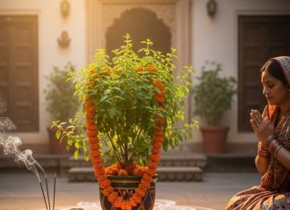 Tulsi Puja Ke Niyam Do you also offer water mixed with milk and naivedyam to Tulsi plant | क्या आप भी तुलसी के पौधे पर दूध मिला जल अर्पित करते हैं? अगर हां, तो कर रहे हैं बहुत बड़ी गलती! जानें नियम