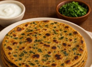 Methi Paratha Recipe। मेथी के पराठे की रेसिपी