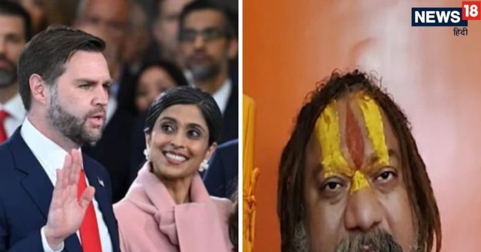 bhartiya sant samaj enraged by US Vice President jd vance