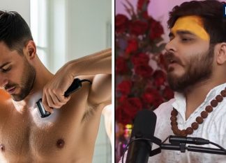 chhati par baal waale or bina baal waale ladke mard kaise hote hai | छाती पर बाल वाले और बिना बाल वाले लड़के कैसे होते हैं? सोशल मीडिया पर वायरल वीडियो में पंडितजी से जानें