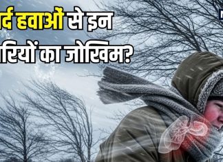 ठंड के साथ तेज हवाओं की दस्तक… इन 5 गंभीर बीमारियों का बढ़ सकता जोखिम, इन तरीकों से करें बचाव, वरना…