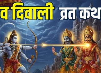 dev diwali vrat katha in hindi | Why is Dev Deepawali celebrated | how lord shiva killed tripurasura on kartik purnima | देव दिवाली व्रत कथा