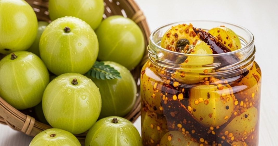 Amla pickle recipe and benefits: आंवला अचार रेसिपी सर्दियों में सेहत, बाल और त्वचा के लिए फायदेमंद.