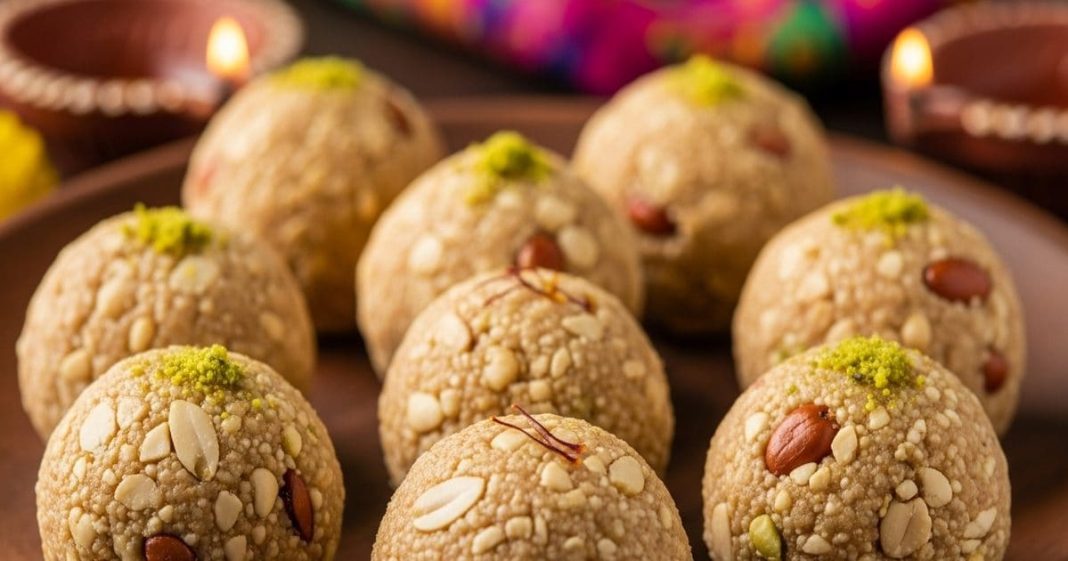 Moongfali Khoya Ladoo Recipe। मूंगफली मावा लड्डू बनाने का तरीका