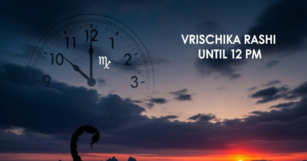 aaj ka Vrishchik rashifal 04 November 2025 Scorpio horoscope in hindi Ashubh Grah Dosh