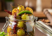 Amla green chili pickle recipe। आंवला हरी मिर्च का झटपट अचार रेसिपी