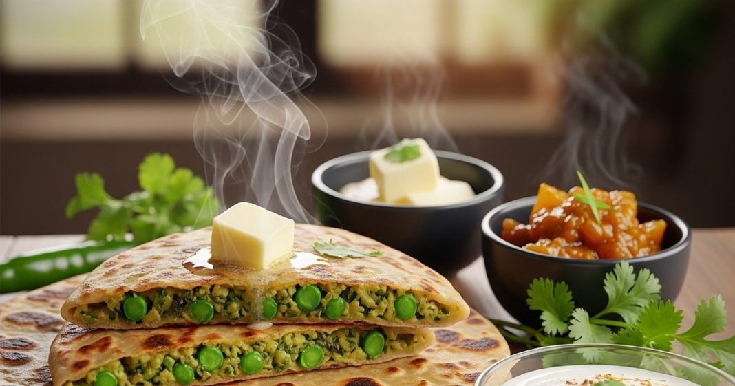 Matar Paratha Recipe। मटर पराठा रेसिपी सर्दियों के लिए