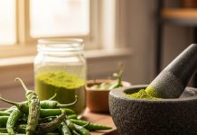 Homemade green chili powder। घर पर हरि मिर्च पाउडर बनाने का तरीका
