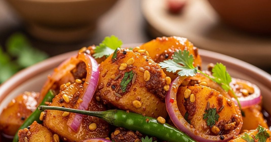 Nepali Aloo Pickle Recipe। नेपाली आलू का अचार बनाने का तरीका