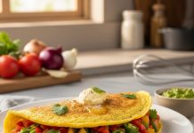 Eggless omelette recipe। अंडे के बिना वेज ऑमलेट बनाने का तरीका