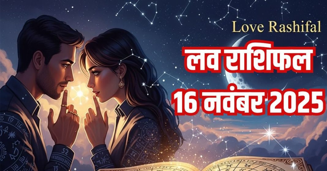 Love horoscope today 16 November 2025 aaj ka love relationship rashifal | आज का लव राशिफल, 16 नवंबर 2025