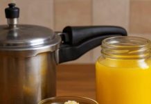 how to make desi ghee from malai in pressure cooker । मलाई से देसी घी बनाने की आसान ट्रिक पूनम देवनानी के कुकर मेथड से