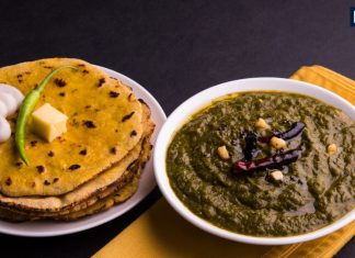 Sarson Ka Saag Makki Ki Roti Recipe In Hindi | How to make Punjabi Style sarson ka saag makki ki roti | सरसों का साग मक्के की रोटी रेसिपी