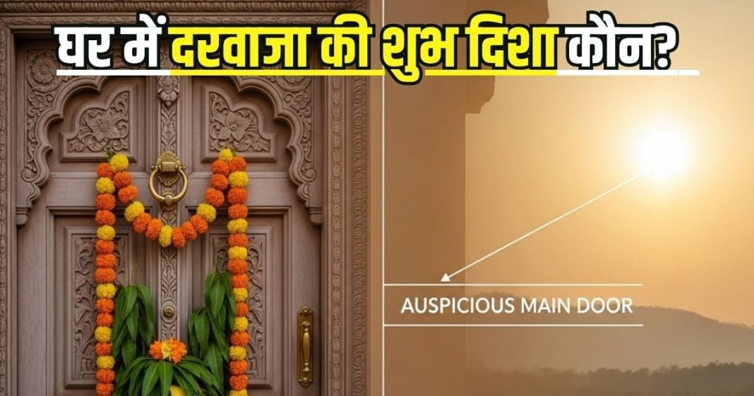 घर में किस दिशा का मुख्य दरवाजा सबसे शुभ? पूर्व,
