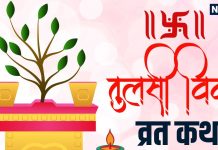 तुलसी विवाह व्रत कथा | Tulsi Vivah Vrat Pauranik Katha in hindi