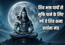 शिवजी की पूजा के बाद जरूर करें इन क्षमा प्रार्थना मंत्रों का जाप, सभी पापों से पाएं मुक्ति – Bharat.one हिंदी