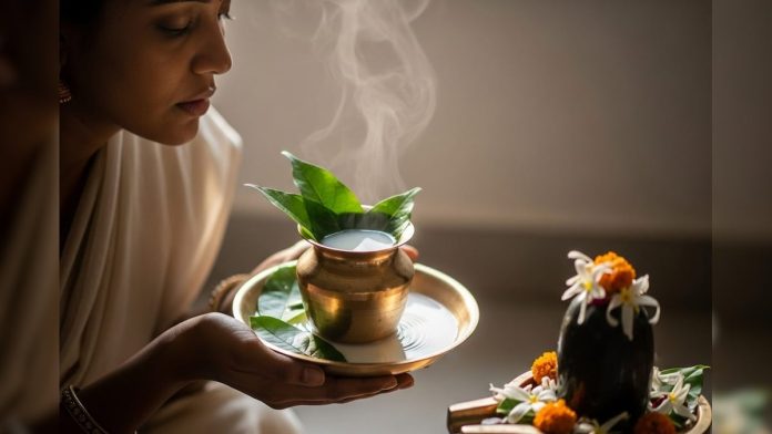 सोमवार को जरूर करें शिव आरती, दूध से भरे लोटे