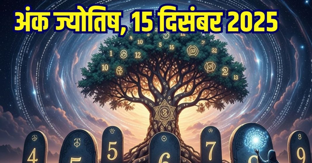 Numerology horoscope Today 15 December 2025 Aaj ka ank Jyotish | 15 दिसंबर 2025 का अंक ज्योतिष