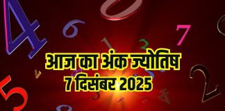 Aaj ka ank Jyotish 7 December 2025 | 7 दिसंबर 2025 का अंक ज्योतिष