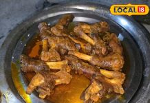 7 घंटे में बनता है यह मटन पाया, ढ़ाई घंटे आगे में भूनने के बाद 30 मसालों से होता तैयार, 1956 की दुकान, कीमत 160