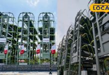 हैदराबाद स्मार्ट मल्टीलेवल कार पार्किंग | Hyderabad Smart Multilevel Car Parking System Launched