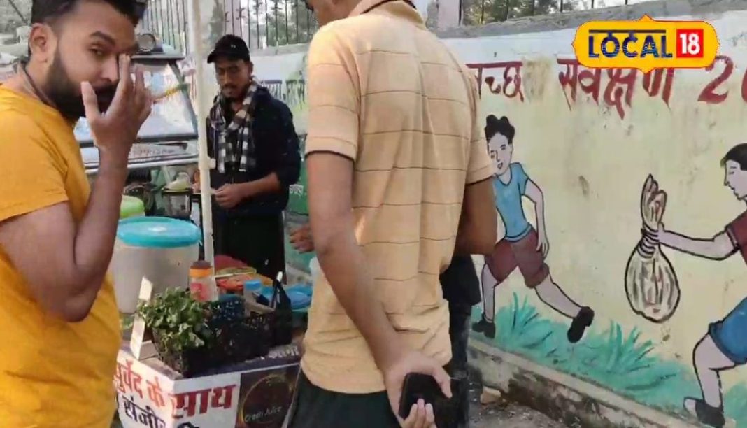 Priyesh Kumar Ayurvedic juice stall in Chhapra reveals treasure of health