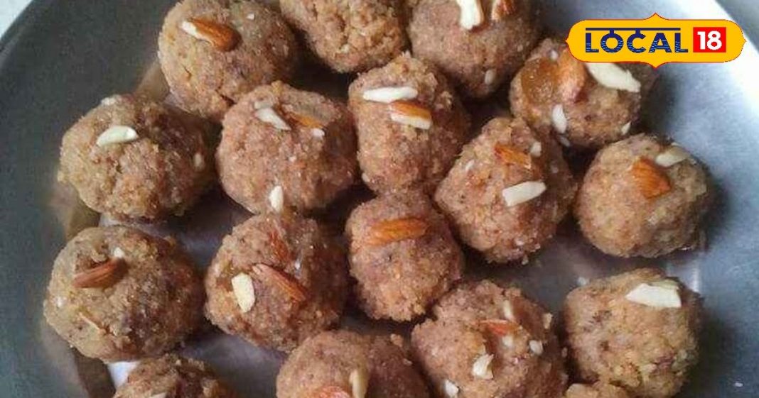 Coconut laddoo recipe | Healthy dessert recipe | Easy coconut laddoo | Homemade laddoo recipe | Indian sweets recipe | Quick coconut laddoo | Winter dessert ideas