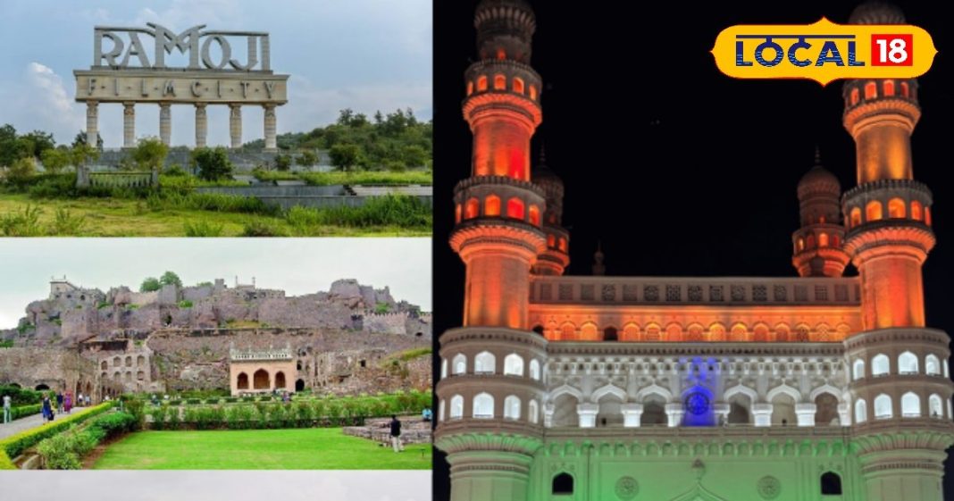 हैदराबाद के 5 प्रमुख पर्यटन स्थल: चारमीनार, गोलकोंडा, रामोजी फिल्म सिटी