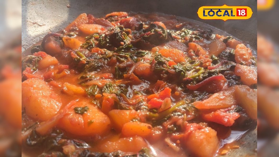 लाल भाजी से मेथी तक का देसी मेल, जानिए मिक्स भाजी बनाने की बस्तर वाली रेसिपी