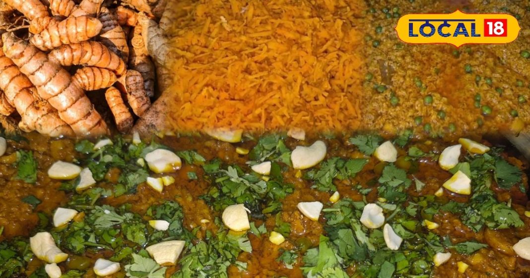 Jalore desi winter dish | ratalu haldi recipe | Jalore traditional food | winter special Rajasthani dish | ratalu churan recipe | desi winter food Rajasthan