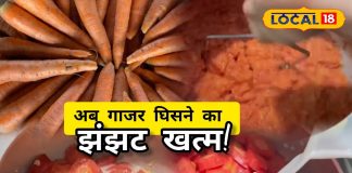 How to make Gajar Halwa without Grating | Quick Carrot Halwa Recipe Hacks.