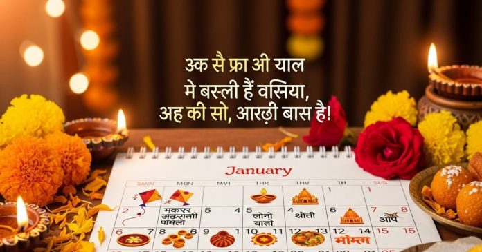 January 2026 Festival List : जनवरी में किस दिन कौन