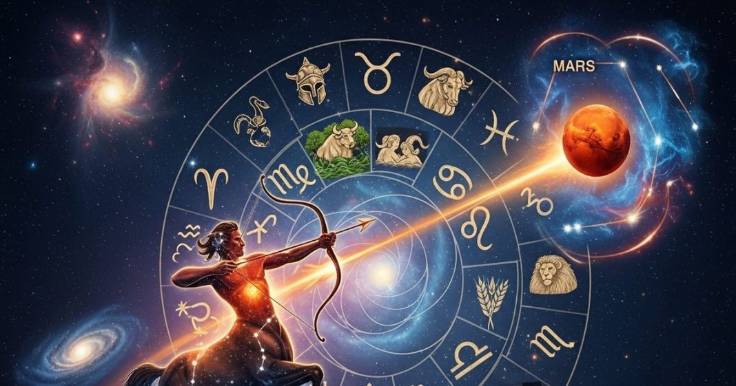 Mangal Rashi Parivartan December 2025 horoscope | mars transit impacts on 12 zodiac signs mesh to meen rashifal december 2025 | धनु में मंगल गोचर का मेष से मीन तक 12 राशियों पर प्रभाव