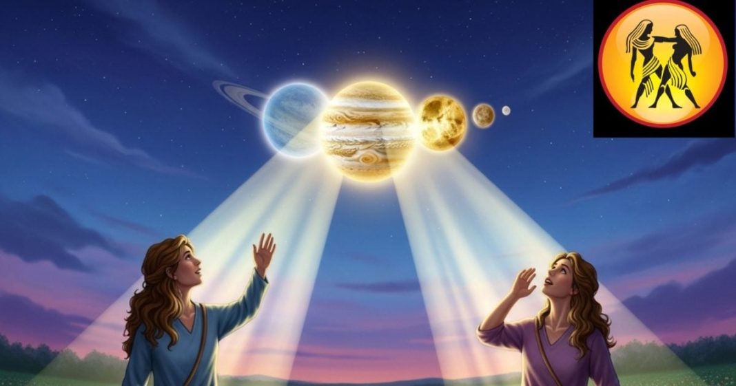 मिथुन राशि पर पडे़गी त्रिग्रह योग की चमक, नए मौके देंगे प्रेमियों को नई उड़ान