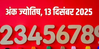 Numerology horoscope Today 13 December 2025 Aaj ka ank Jyotish | 13 दिसंबर 2025 का अंक ज्योतिष