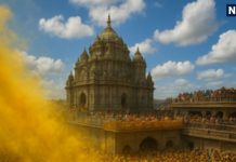unique Shiv temple of maharashtra devotess play holi with haldi | importance and histroy of Shri Khandoba mandir | рдорд╣рд╛рд░рд╛рд╖реНрдЯреНрд░ рдХреЗ рдЗрд╕ рдордВрджрд┐рд░ рдореЗрдВ рдЦреЗрд▓реА рдЬрд╛рддреА рд╣реИ рд╣рд▓реНрджреА рдХреА рд╣реЛрд▓реА, рдмрд┐рдирд╛ рд░рд╛рдХреНрд╖рд╕ рдХреЗ рджрд░реНрд╢рди рдХрд┐рдП рднрдЧрд╡рд╛рди рдорд╛рд░реНрддрдВрдб рднреИрд░рд╡ рдХреЗ рджрд░реНрд╢рди рд╣реИрдВ рдЕрдзреВрд░реЗ