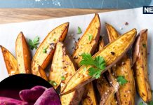 बच्चों के लिए हेल्दी स्वीट पोटैटो वेजेस रेसिपी और स्नैक तरीका