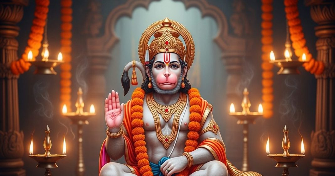 Why vermilion offered to Lord Hanuman। हनुमान जी को सिंदूर