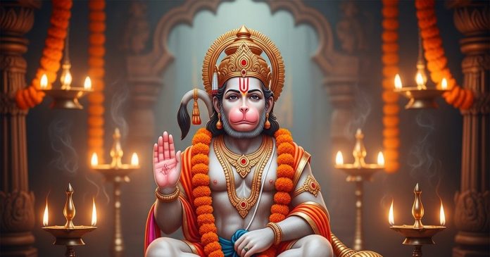 Why vermilion offered to Lord Hanuman। हनुमान जी को सिंदूर