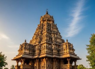 amrutesvara temple chikmagalur history significance | Where Ramayana is written in reverse direction | 800 साल पुराना है अमृतेश्वर मंदिर, गर्भगृह में त्रिमूर्ति शिवलिंग विराजमान, उल्टी दिशा में लिखी है रामायण