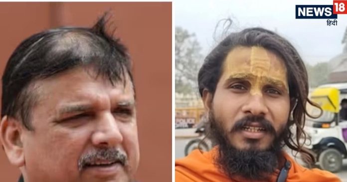 ayodhya sadhu samaj are outraged Aap MP Sanjay Singh controversial