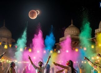 chandra grahan 2026 on Holika Dahan after 100 years । grahan Sutak kaal time Holi par chandra grahan । साल 2026 में 100 साल बाद होली पर चंद्र ग्रहण का साया, जानें सूतक काल मान्य होगा या नहीं